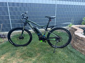Used BULLS SIX50 E1 CX 2017 Mountainbike, Black — image 1 of 9