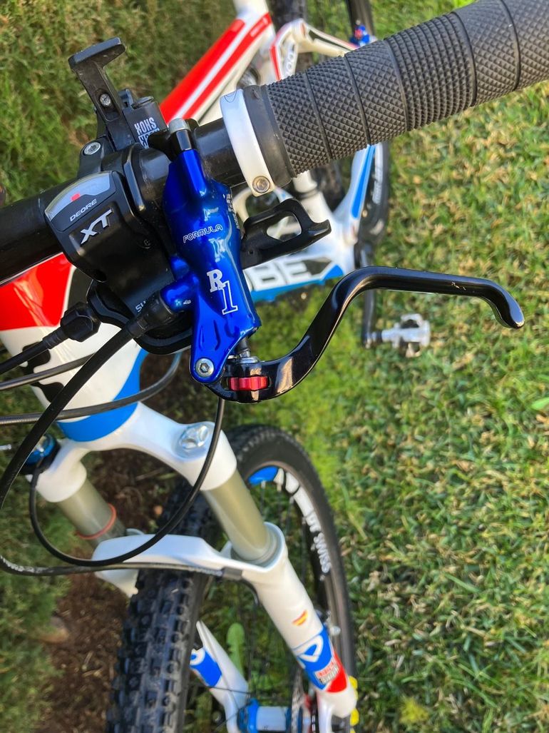 Tweedehands CUBE AMS 100 Super HPC RACE Carbono - Shimano XT 2012 Mountainbike — afbeelding 5 van 8