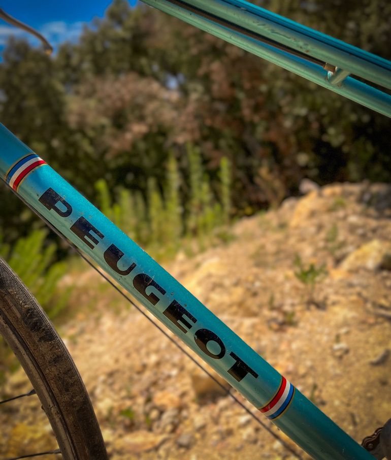 Used Peugeot Velo Simplex Vintage 1980 Road & Gravel, Blue — image 2 of 7