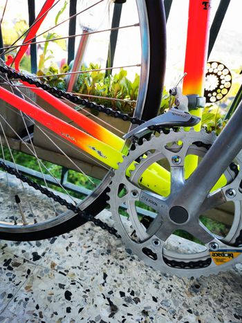 Albuch Kotter Rennrad 1988 Road & Gravel usato, Arancione — immagine 4 di 6