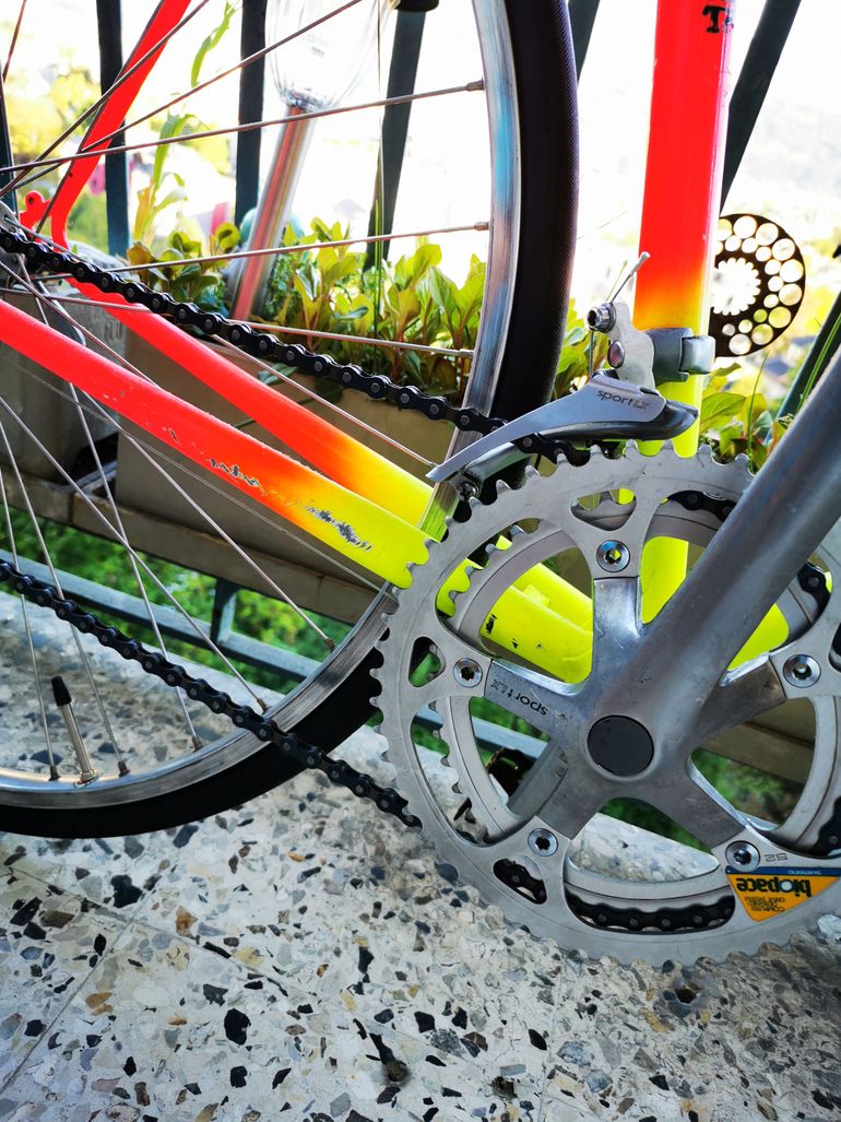 Albuch Kotter Rennrad 1988 Road & Gravel usato, Arancione — immagine 4 di 6