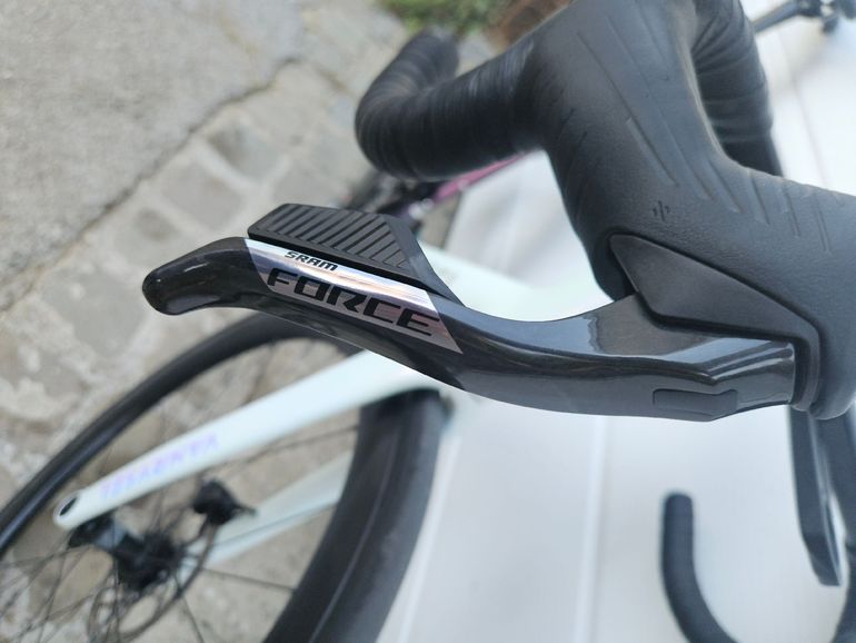 Gebrauchtes Van rysel RCR-R PRO SRAM Force eTap AXS 2026 Road & Gravel, Weiß — Bild 8 von 14