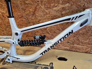 Gebrauchtes Transition TR11 Alloy Frameset 2025 Frameset 2025 Mountainbike, Weiß, 29, 27.5 — Bild 2 von 5
