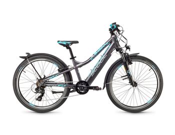 S'COOL Kinder Ebike. E-troX 26-7S 2022 Youth usato, Blu — immagine 1 di 3