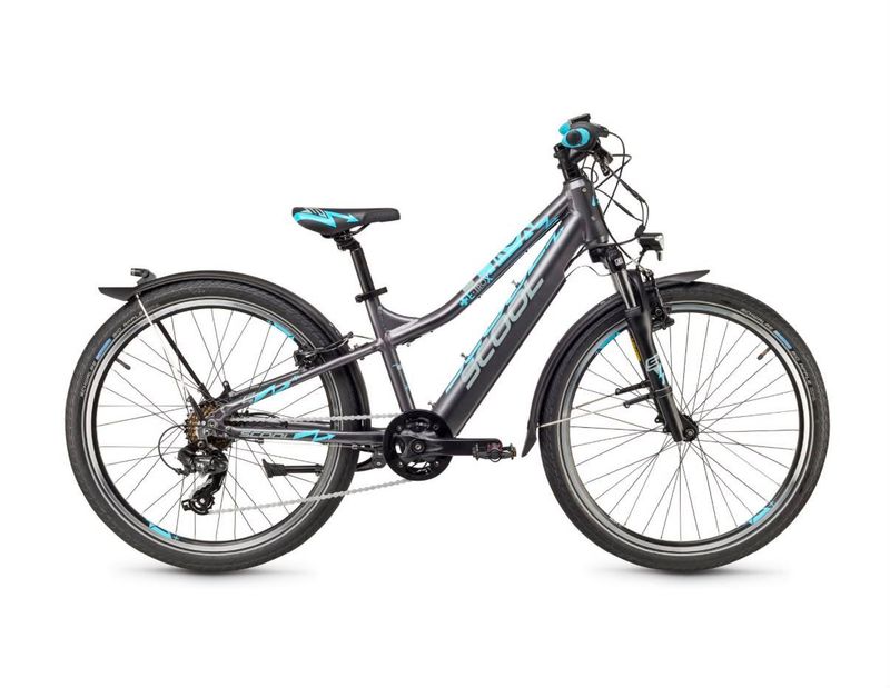 Used S'COOL Kinder Ebike. E-troX 26-7S 2022 Kids & Youth