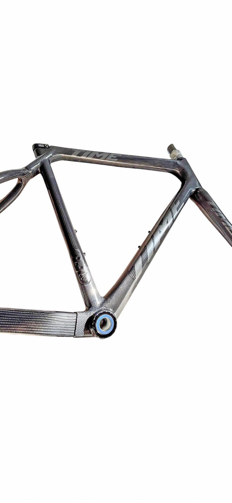 Used Time ADHX Frameset size small disc new 2025 Road & Gravel, Black — image 5 of 11