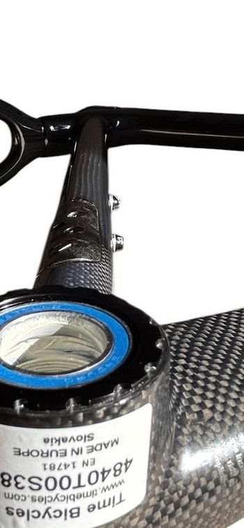 Used Time ADHX Frameset size small disc new 2025 Road & Gravel, Black — image 10 of 11