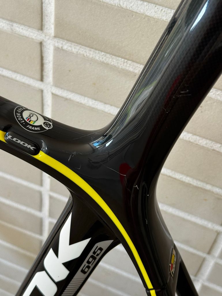 Used Look 695 Campagnolo Potenza 2014 Road & Gravel, Black — image 29 of 30