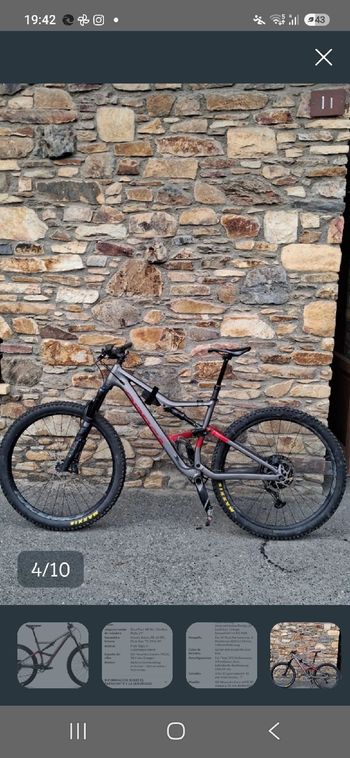 Gebrauchtes Orbea OCCAM H30 2023 2023 Mountainbike, Hellgrau, 29 — Bild 2 von 3