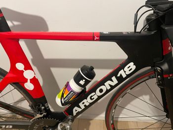 Used Argon 18 E118 TT 2017 2017 Road & Gravel, Red — image 5 of 6