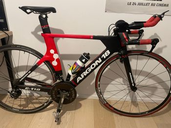 Used Argon 18 E118 TT 2017 2017 Road & Gravel, Red — image 1 of 6