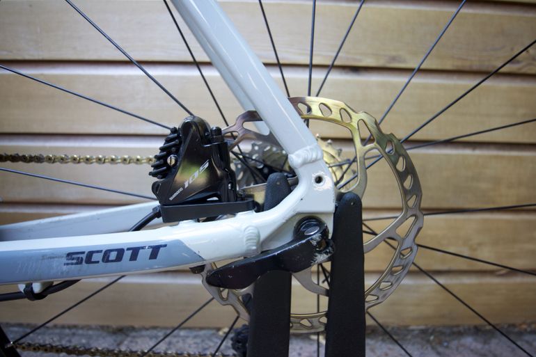 Scott Speedster 10 disc 2019 2019 Road & Gravel usato, Bianco — immagine 13 di 13
