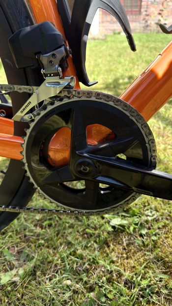 Used Orbea Orca SRAM Rival eTap AXS 2024 Road & Gravel, Orange — image 4 of 9
