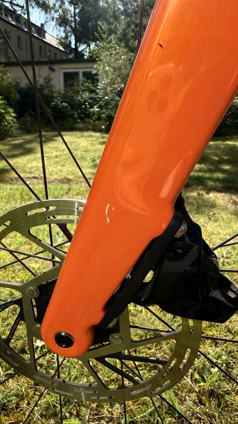 Used Orbea Orca SRAM Rival eTap AXS 2024 Road & Gravel, Orange — image 8 of 9