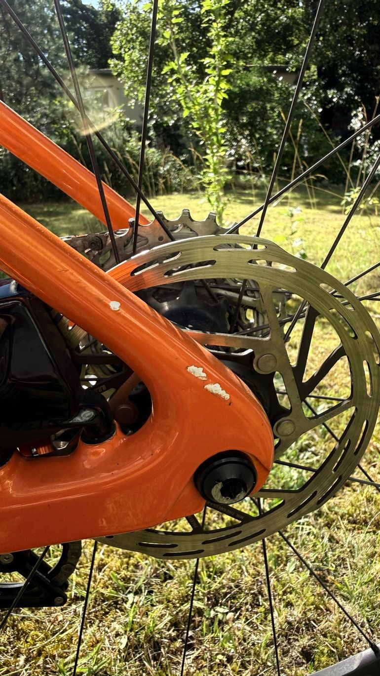 Used Orbea Orca SRAM Rival eTap AXS 2024 Road & Gravel, Orange — image 9 of 9