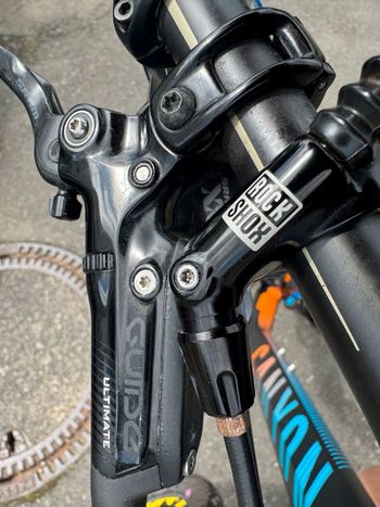 Canyon Strive CF9.0 2017 Mountainbike usato, Nero — immagine 8 di 27