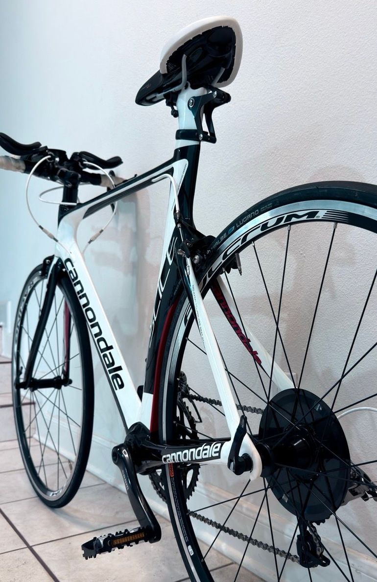 Used Cannondale Slice SRAM Force 2011 Road & Gravel, White — image 4 of 17