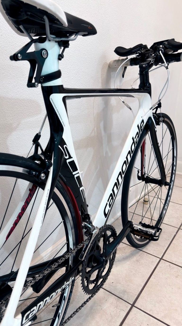 Used Cannondale Slice SRAM Force 2011 Road & Gravel, White — image 3 of 17
