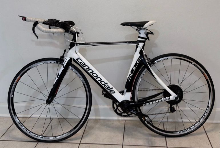 Used Cannondale Slice SRAM Force 2011 Road & Gravel, White — image 2 of 17