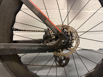 Used Cipollini Nktt SRAM Red eTap 2021 Road & Gravel, Light Gray — image 7 of 14