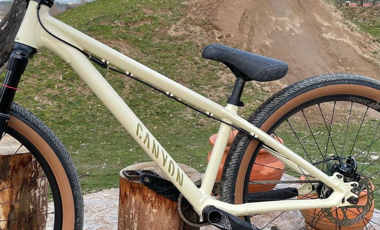 Used Canyon Stitched 360 CLLCTV 2025 Frameset 2025 Mountainbike, White, 26 — image 2 of 3
