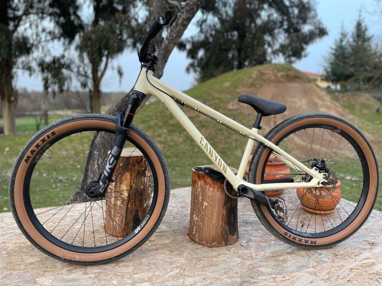 Used Canyon Stitched 360 CLLCTV 2025 Frameset 2025 Mountainbike, White, 26 — image 1 of 3