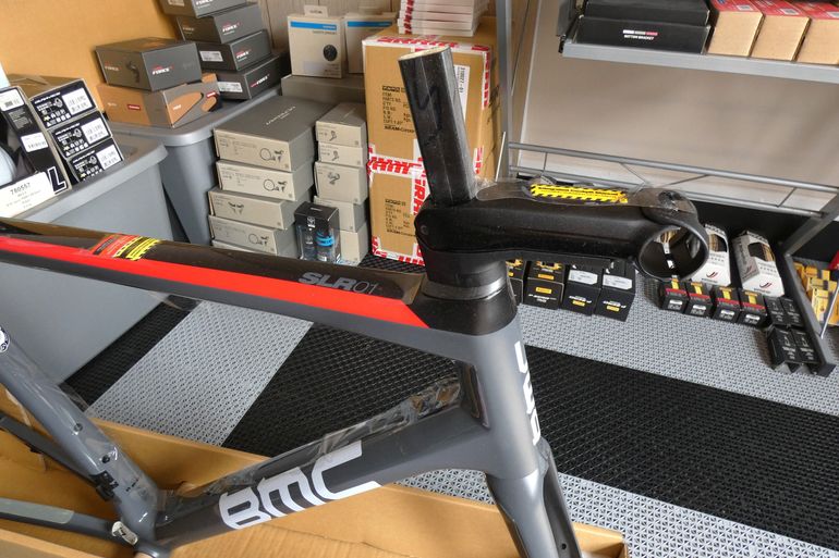 Used BMC TEAMMACHINE SLR 01 MODULE 2019 Frameset 2019 Road & Gravel, Light Gray — image 11 of 25