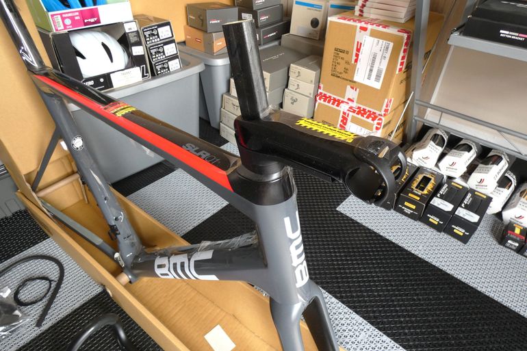 Used BMC TEAMMACHINE SLR 01 MODULE 2019 Frameset 2019 Road & Gravel, Light Gray — image 14 of 25