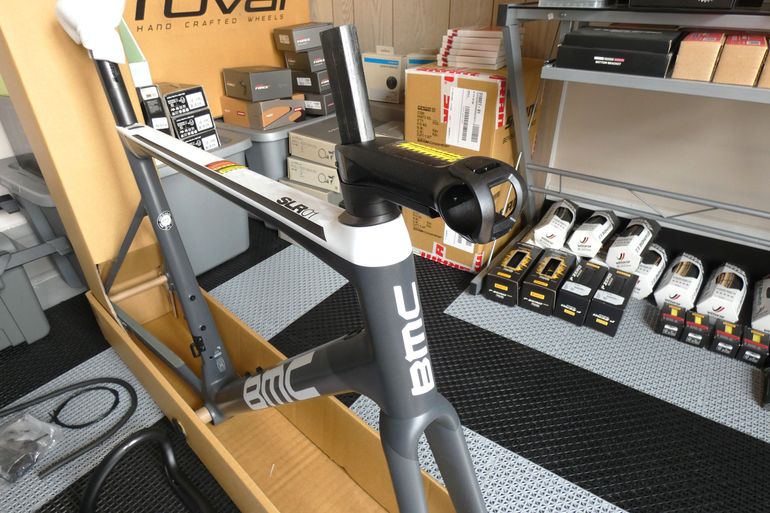 Used BMC TEAMMACHINE SLR 01 MODULE 2019 Frameset 2019 Road & Gravel, Light Gray — image 6 of 25