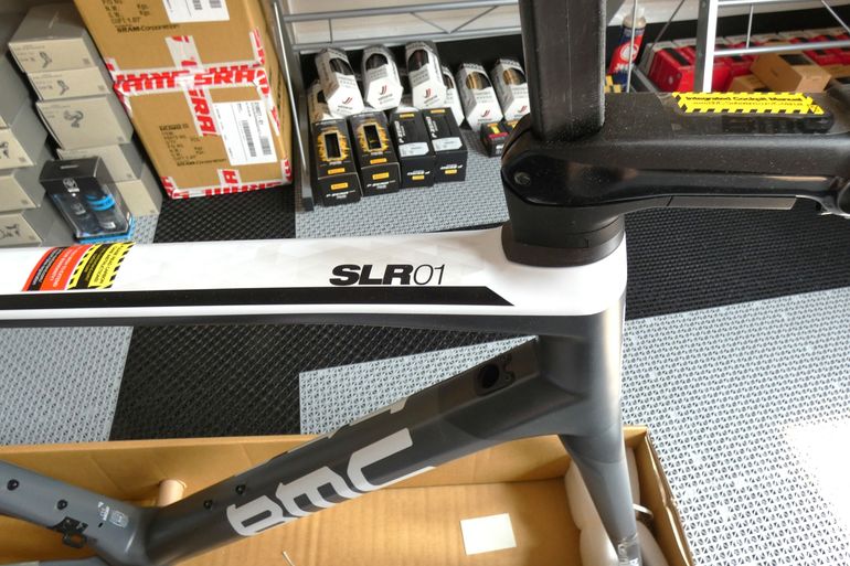 Used BMC TEAMMACHINE SLR 01 MODULE 2019 Frameset 2019 Road & Gravel, Light Gray — image 5 of 25