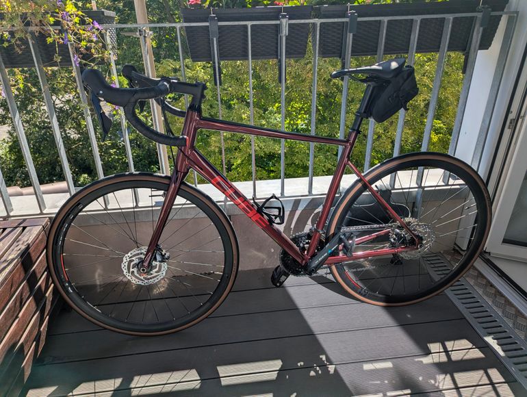 CUBE ATTAIN SLX 2023 2023 Road & Gravel usato, Rosso — immagine 6 di 23