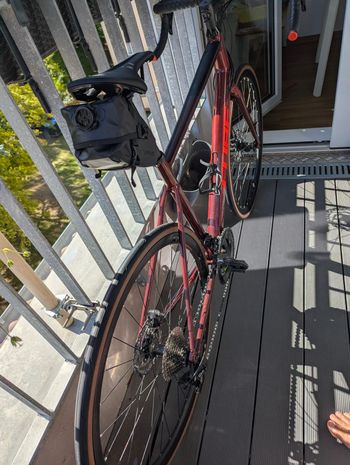 CUBE ATTAIN SLX 2023 2023 Road & Gravel usato, Rosso — immagine 13 di 23