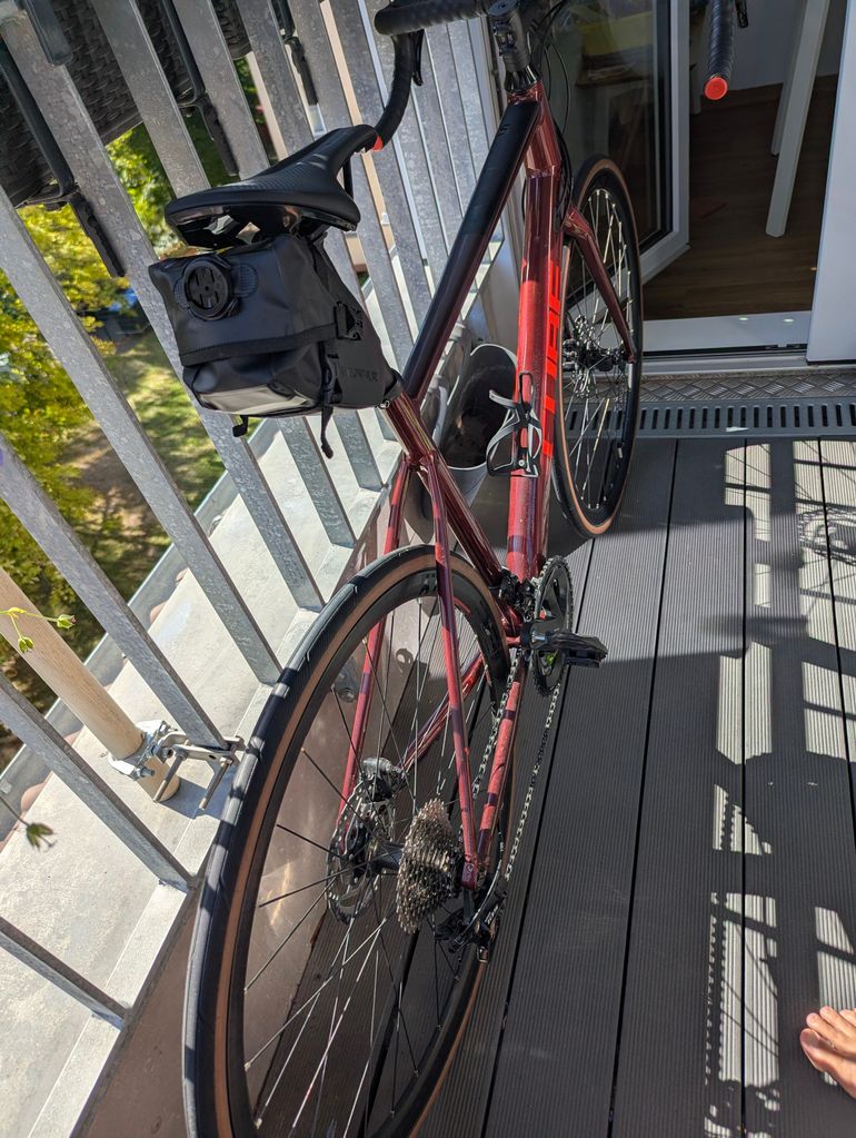 CUBE ATTAIN SLX 2023 2023 Road & Gravel usato, Rosso — immagine 13 di 23