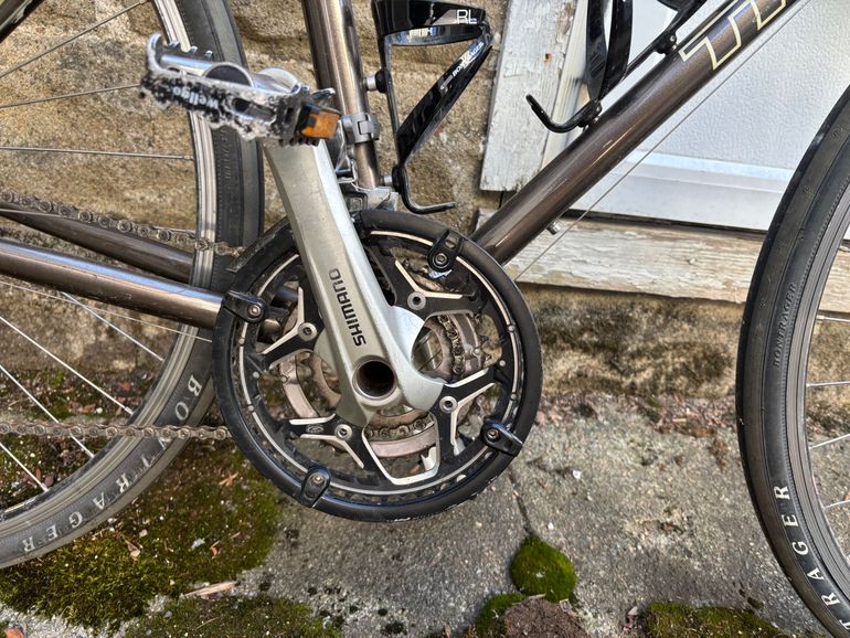 Used Trek 520 2013 2013 Road & Gravel, Light Gray — image 2 of 4