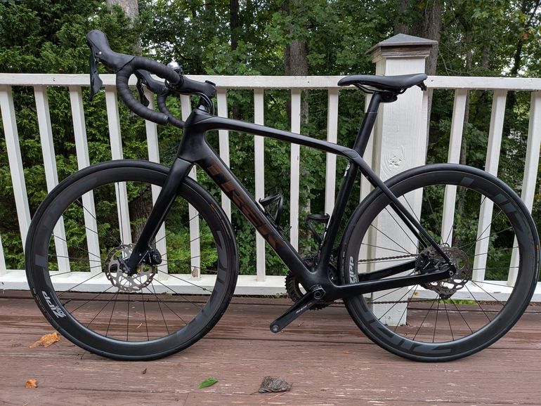 Used Trek Domane SL 5 2022 2022 Road & Gravel, Black — image 1 of 12