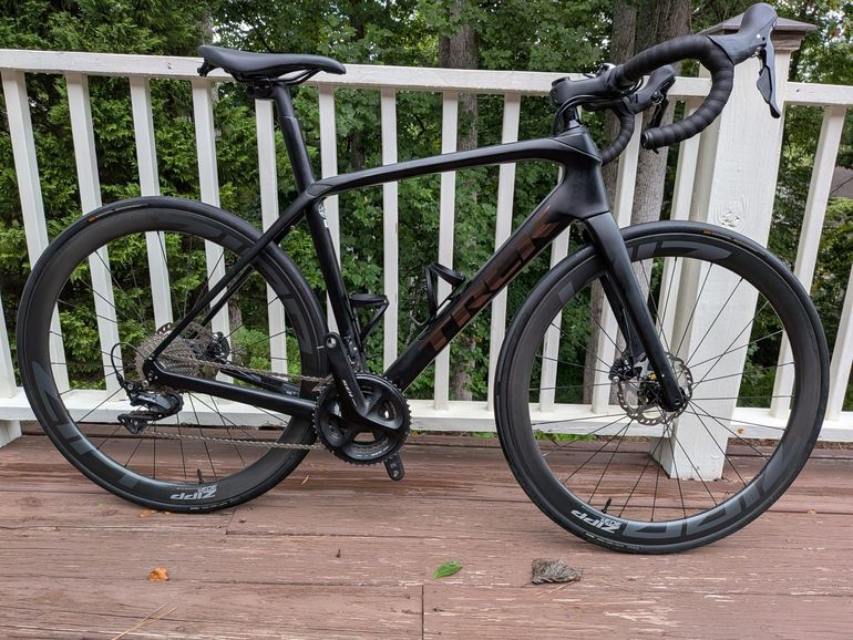 Used Trek Domane SL 5 2022 2022 Road & Gravel, Black — image 2 of 12