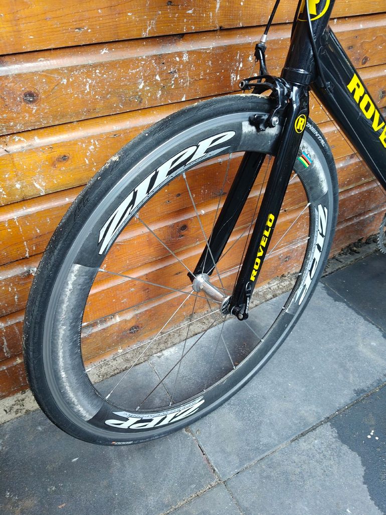 Used Custom Rovelo Campagnolo Record 2015 Road & Gravel, Black — image 9 of 13