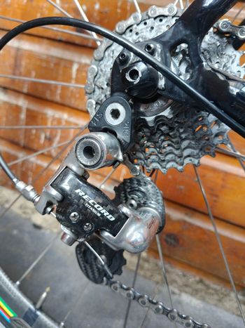 Used Custom Rovelo Campagnolo Record 2015 Road & Gravel, Black — image 4 of 13