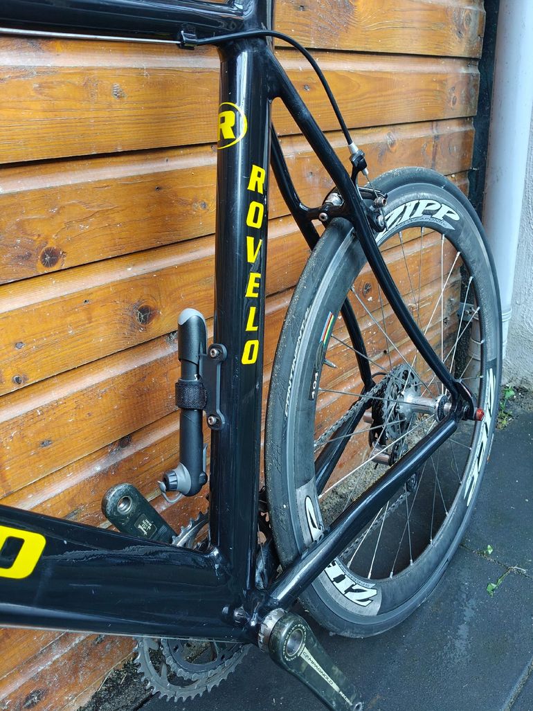 Used Custom Rovelo Campagnolo Record 2015 Road & Gravel, Black — image 7 of 13