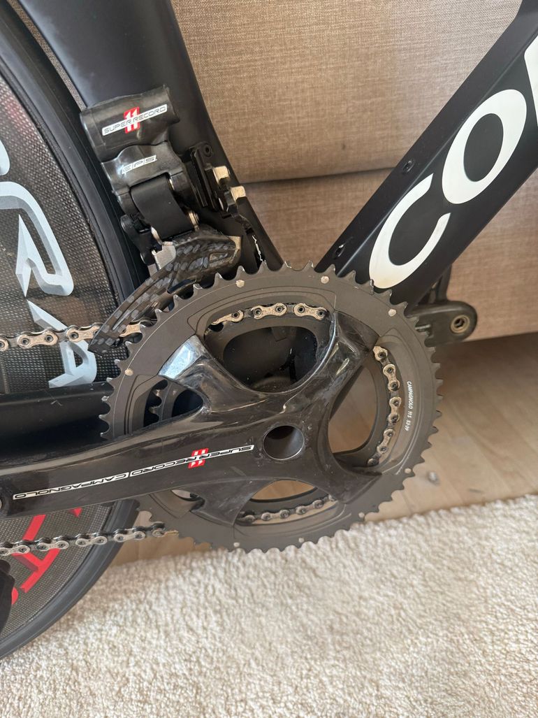 Used Colnago Custom Campagnolo Super Record EPS 2022 Road & Gravel, Black — image 7 of 11