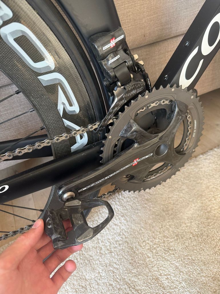 Used Colnago Custom Campagnolo Super Record EPS 2022 Road & Gravel, Black — image 10 of 11