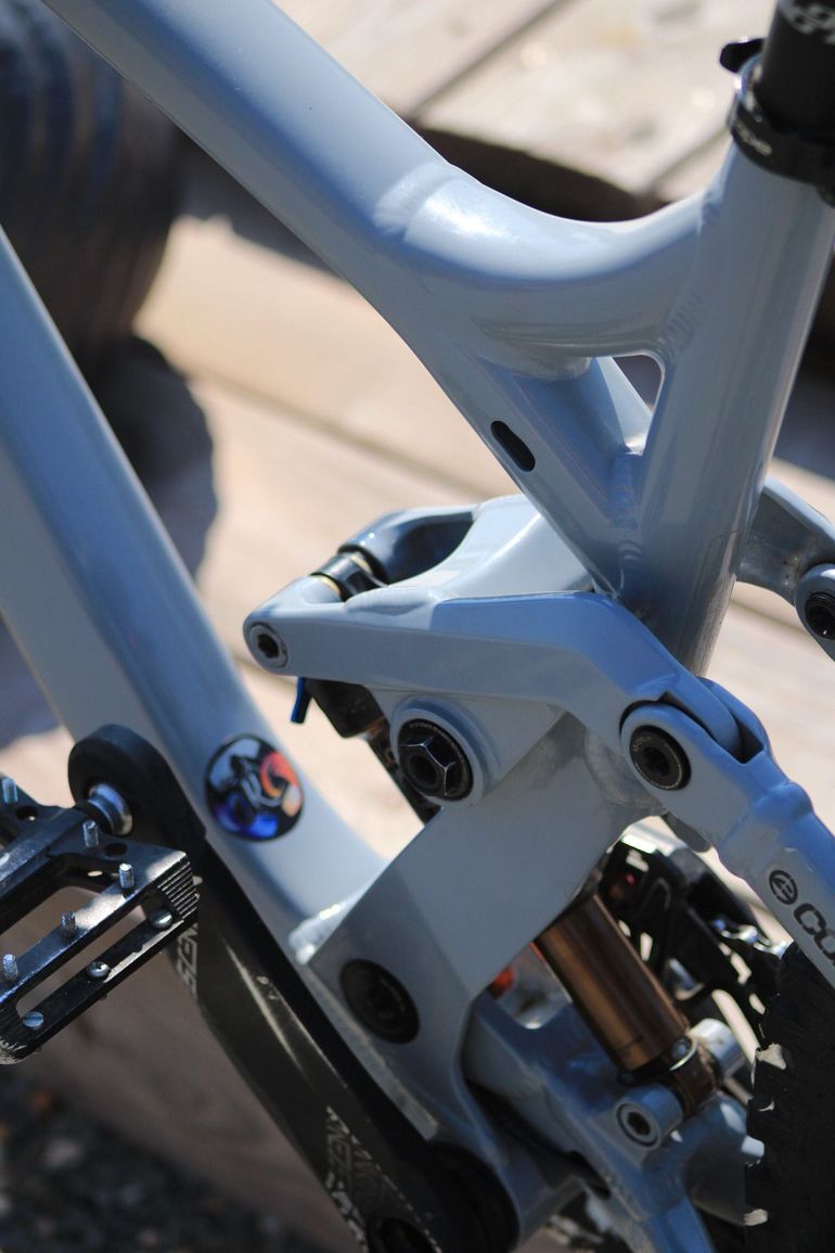 Gebrauchtes Commencal Meta sx2 slopduro enduslop 2013 Mountainbike, Hellgrau — Bild 11 von 12