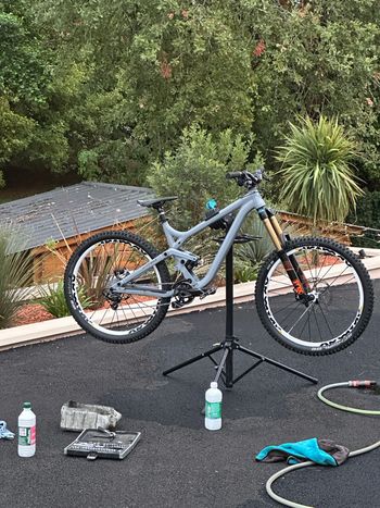 Gebrauchtes Commencal Meta sx2 slopduro enduslop 2013 Mountainbike, Hellgrau — Bild 2 von 12