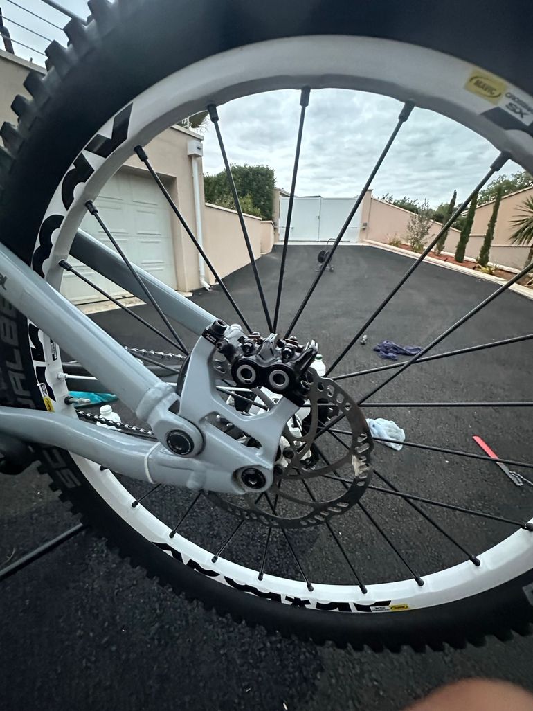 Gebrauchtes Commencal Meta sx2 slopduro enduslop 2013 Mountainbike, Hellgrau — Bild 5 von 12