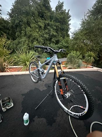 Gebrauchtes Commencal Meta sx2 slopduro enduslop 2013 Mountainbike, Hellgrau — Bild 4 von 12