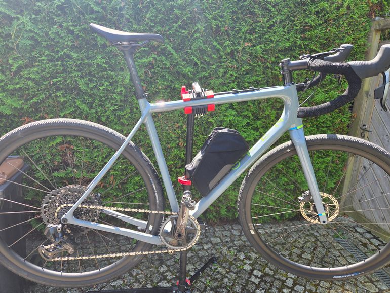 Open WI.DE. Force/Eagle AXS 2022 2022 Road & Gravel usato, Grigio chiaro — immagine 8 di 10