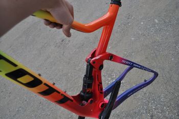 Scott Spark RC 900 Team 2019 Frameset 2019 Mountainbike usato, Rosso — immagine 4 di 6