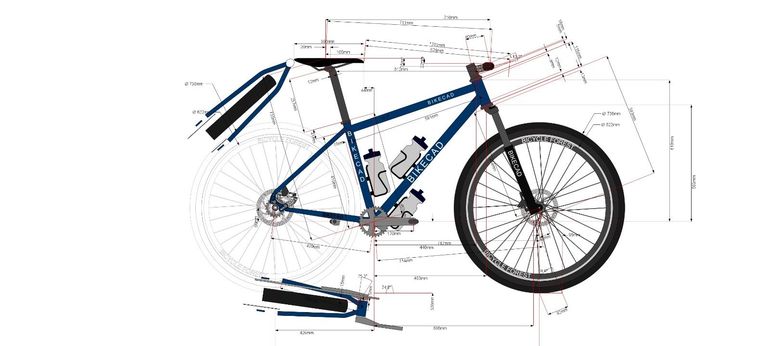 Bice Ramingo 2022 Mountainbike usato, Blu — immagine 12 di 12