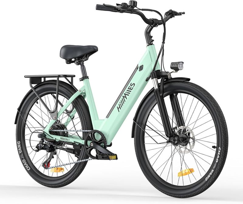 Tweedehands hillmiles MileCity 1 - Latte e menta 2026 Urban & Touring