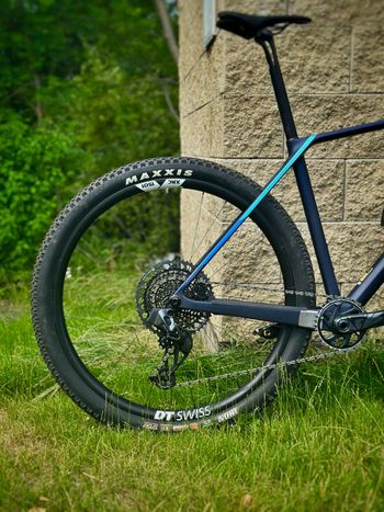 Used Canyon Exceed CF SLX 2023 2023 Mountainbike, Blue, 29 — image 4 of 12